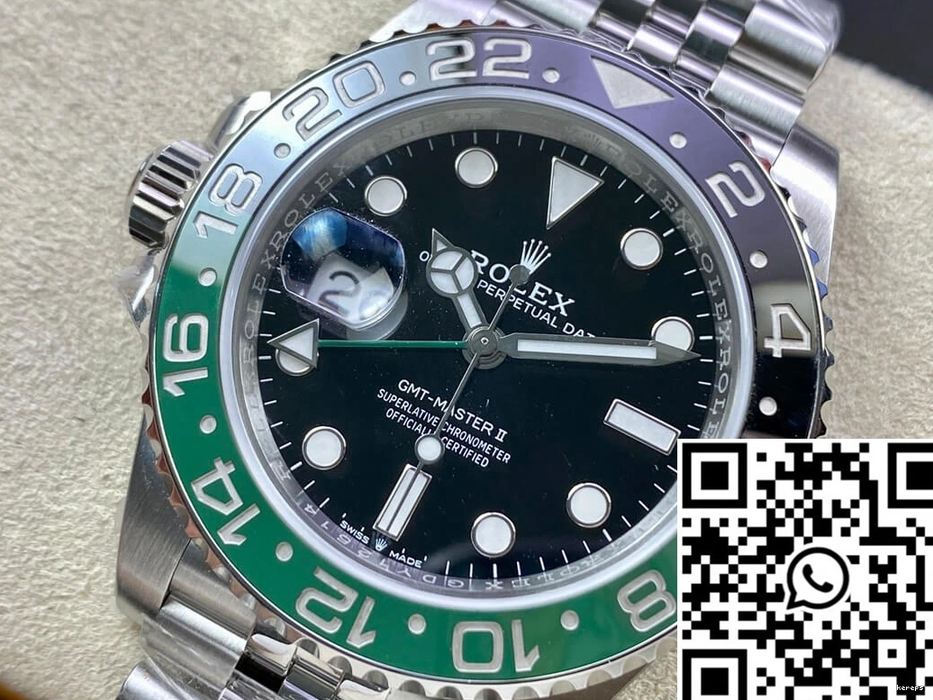 GMT Dial Rolex II Clean Master Factory Black M126720vtnr-0002 0129